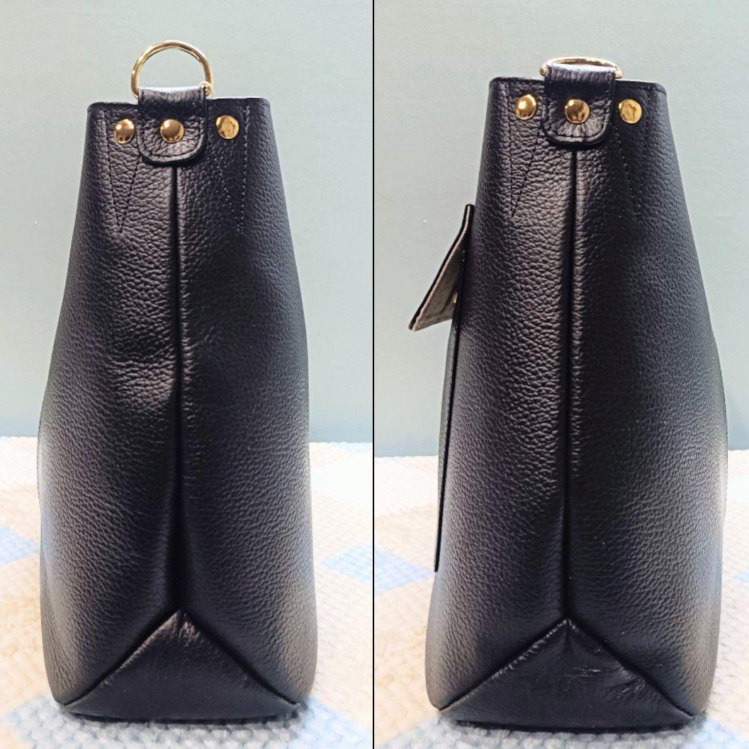 未使用 ATAO リュクス エルヴィ パイソン ブラック 2wayバッグ レザー