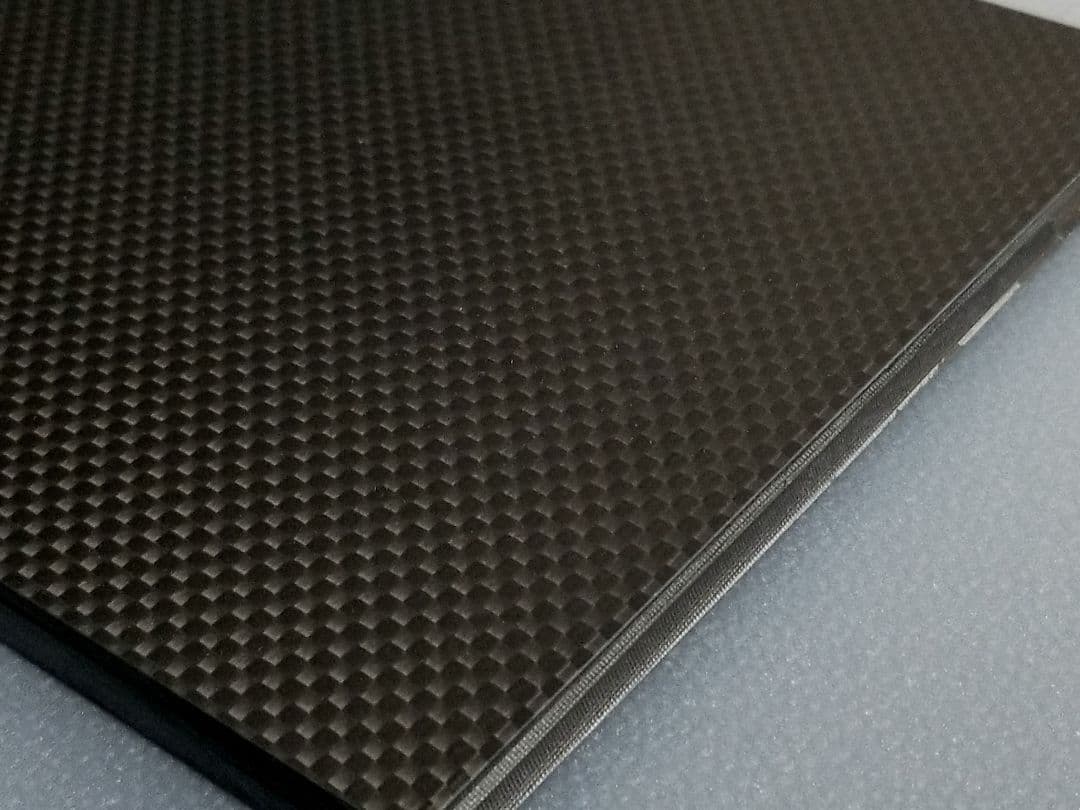 端材No.423　【CFRP素材】厚み約10ミリ　ドライカーボン・カーボン板