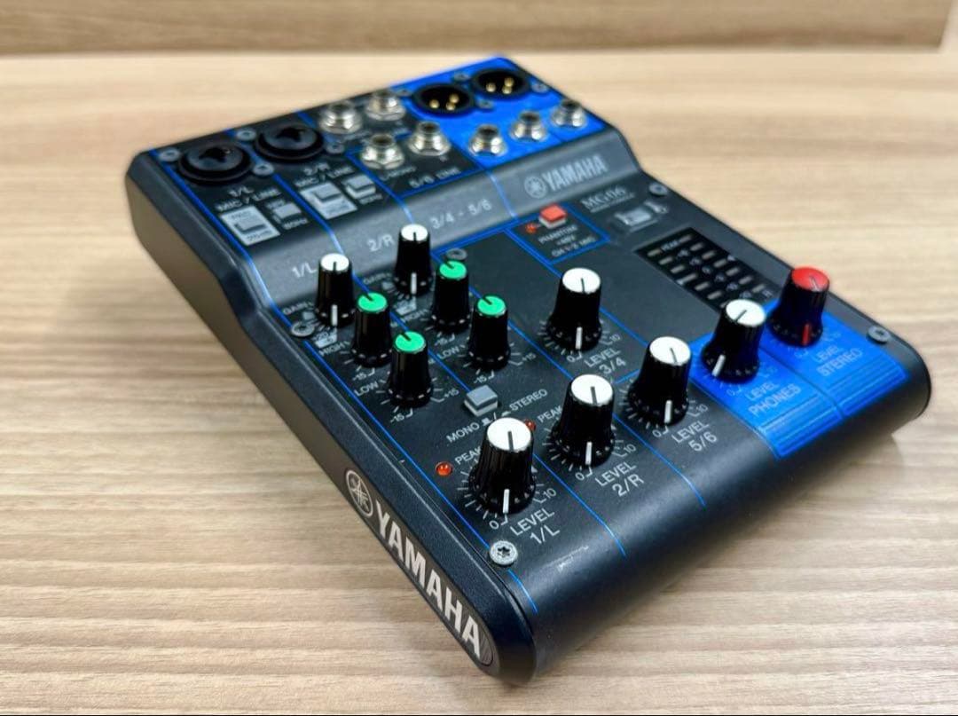 Yamaha MG06 6chアナログミキサー