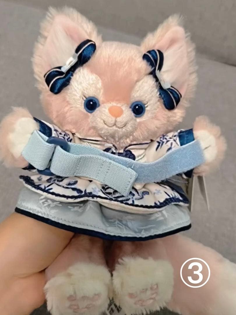 専用　クッキーアン　リーナベルカーテンホルダーぬいぐるみ セット