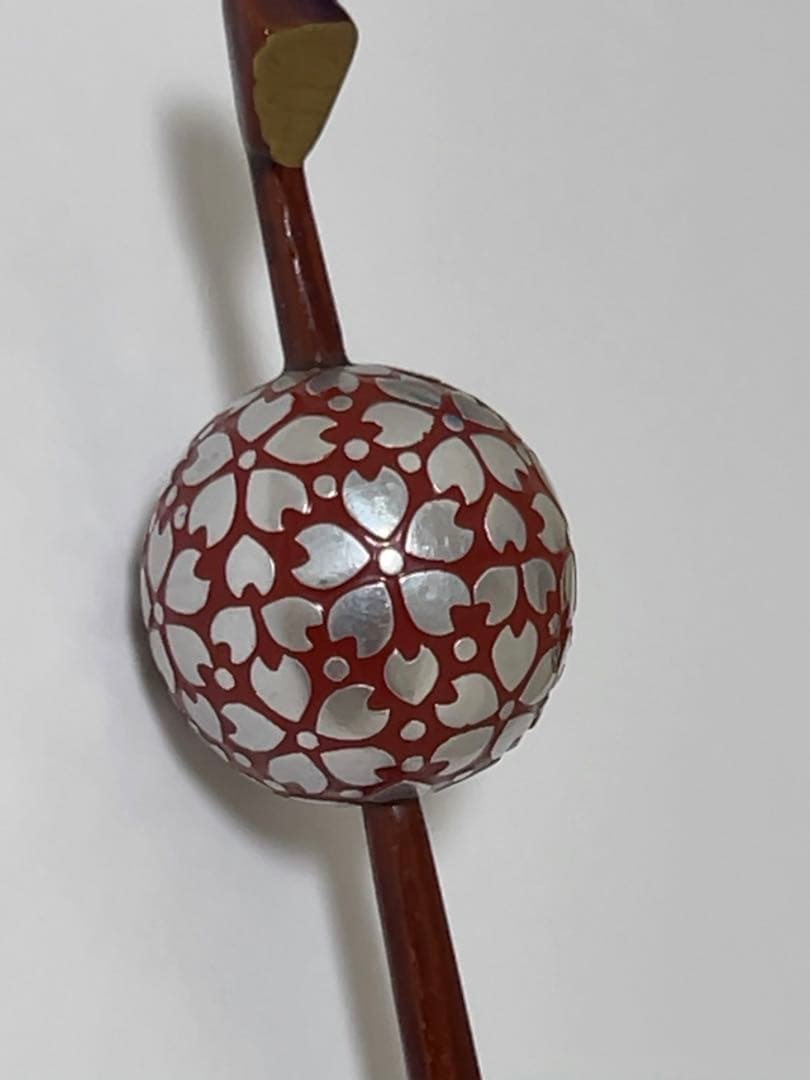 【値段交渉OK】　象嵌　玉かんざし