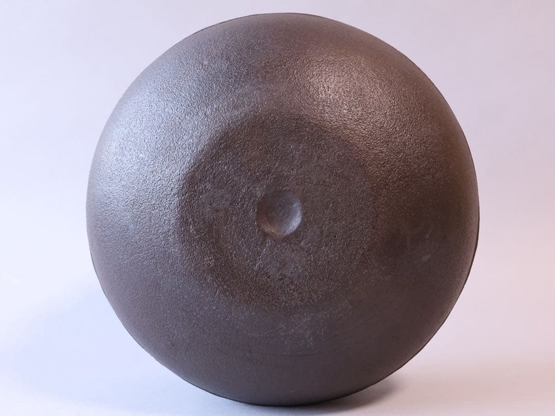 釜師 菊地政光 鷺紋肩衝釜 共箱