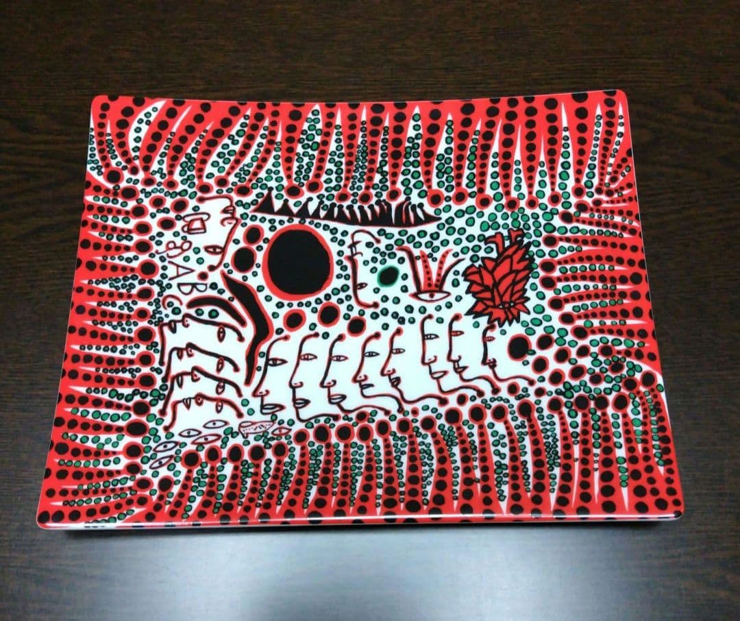 草間彌生　プレート　スクエア　角皿　お皿