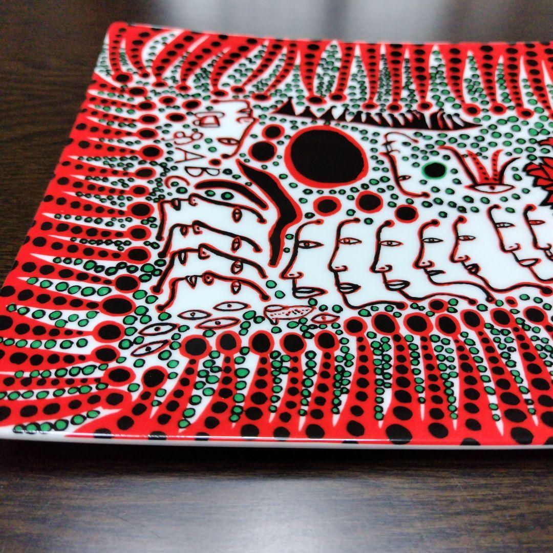 草間彌生　プレート　スクエア　角皿　お皿