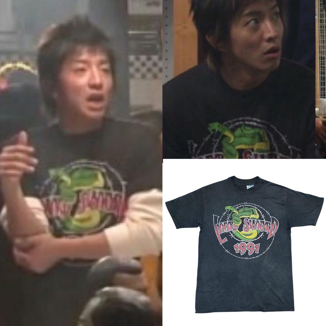 キムタク着 Lynyrd Skynyrd Tシャツ プライド ビンテージ