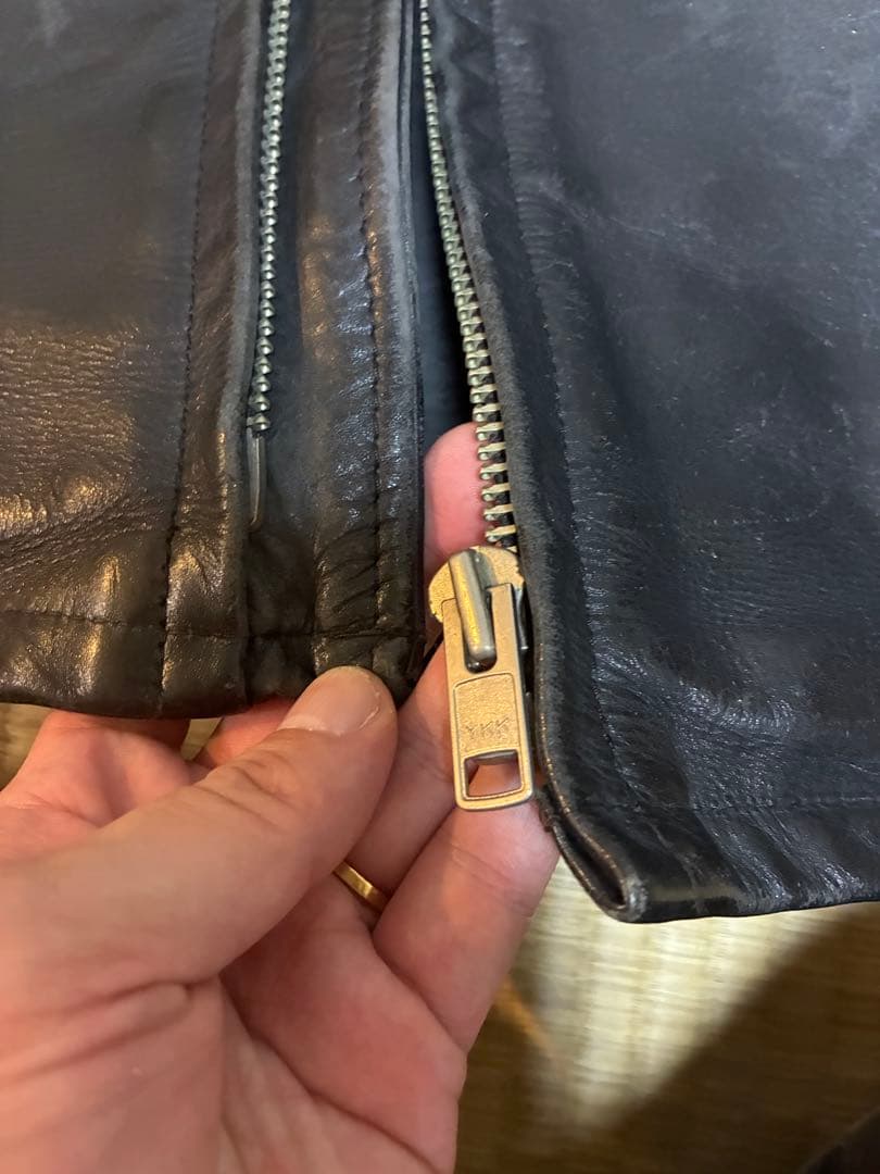 Schott NYC single ライダースジャケット 38