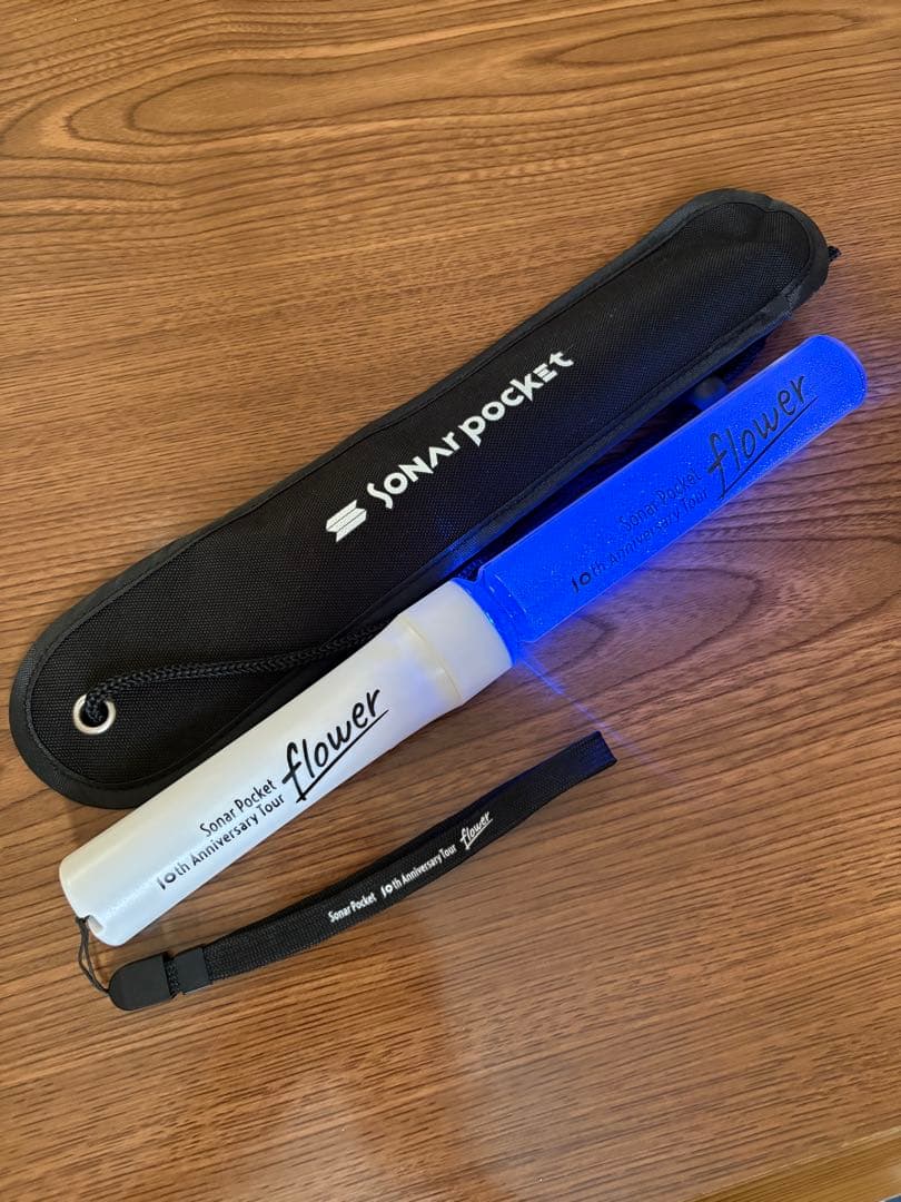ソナーポケット Flower ペンライト 青