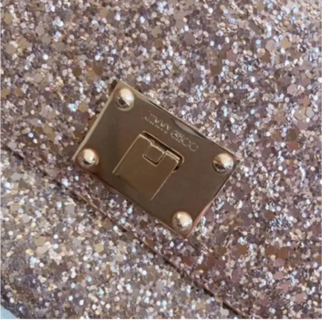 JIMMY CHOO ゴールド パーティーバッグ