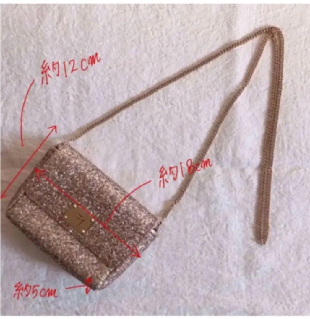 JIMMY CHOO ゴールド パーティーバッグ