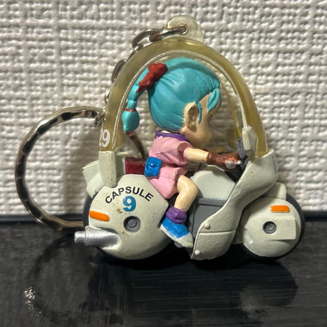 パンプレスト　ドラゴンボール　ライディング　キーホルダー　ブルマ　バイク