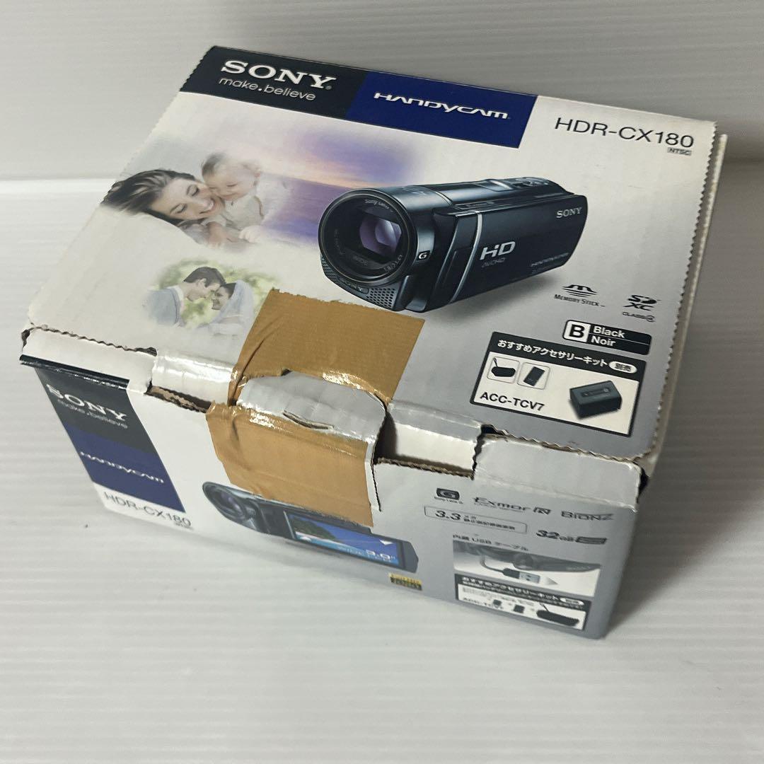 SONY Handycam HDR-CX180　ブラック　ビデオカメラ