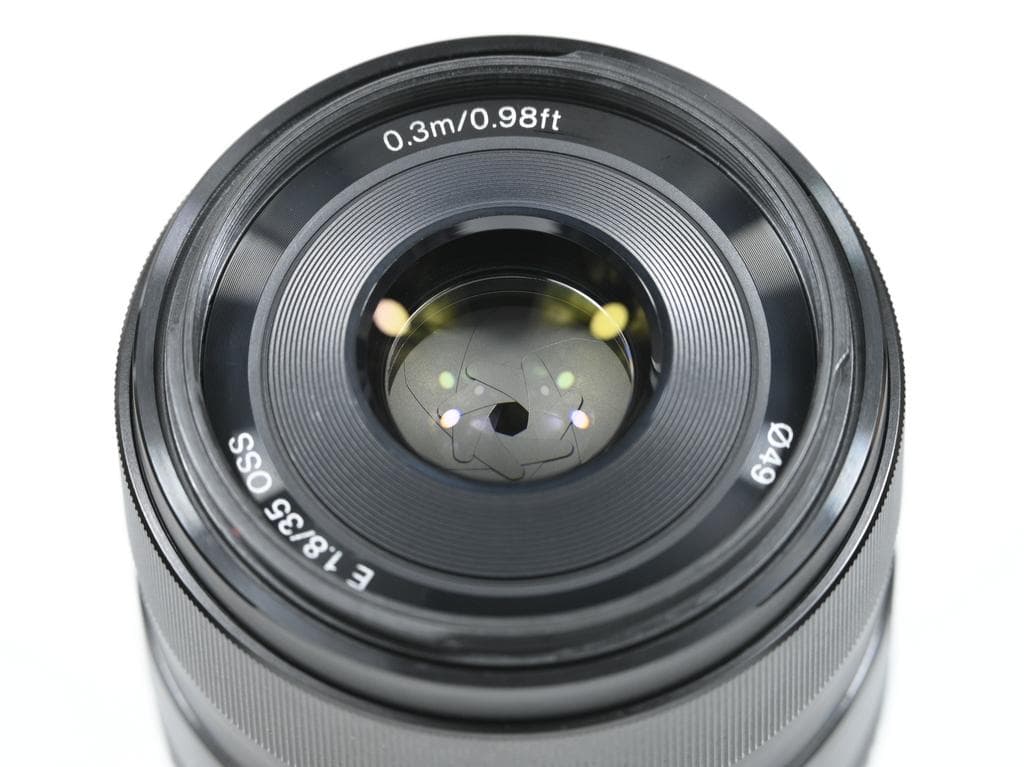 【美品】 ソニー　SONY E 35mm F1.8 OSS SEL35F18