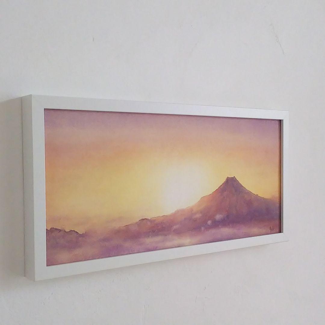 癒しの水彩画1088 mt.fuji