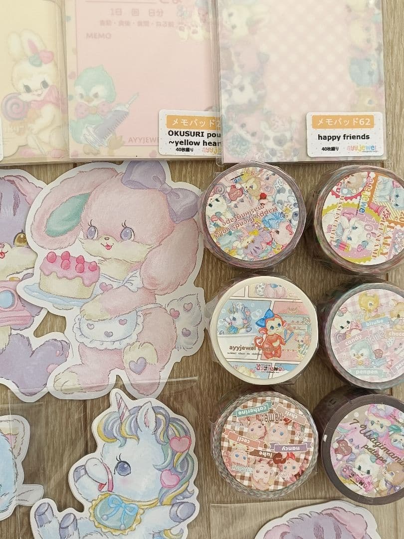 ayyjewel様　まとめ売り　メモパッド　ダイカットメモ