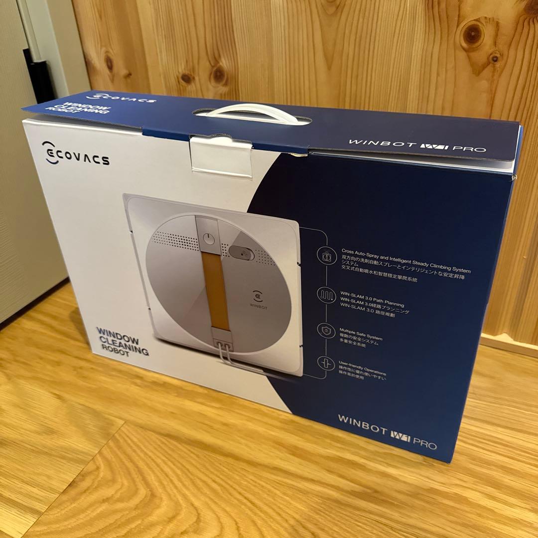 ECOVACS WINBOT W1 PRO 窓掃除ロボット 窓用クリーナー