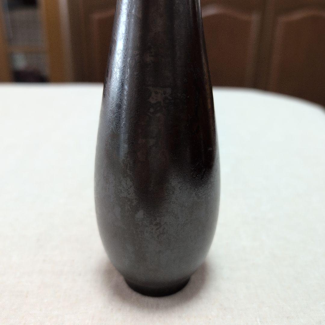 茶道具　利休愛蔵鶴首花入れ　銘[鶴ノ嘴(クチバシ)]花入　一ノ瀬宗辰造