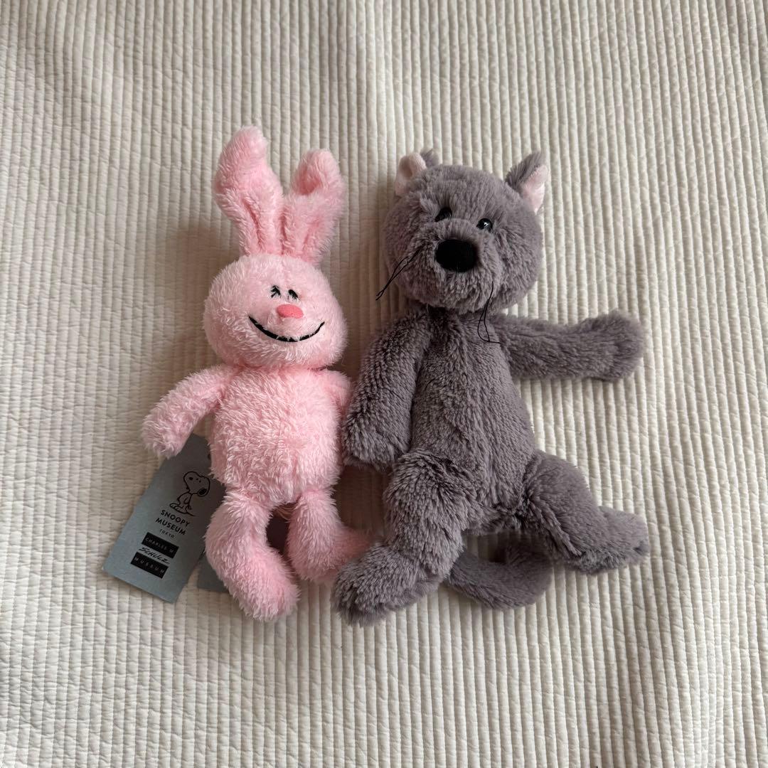 未使用 PEANUTS ミュージアム ファーロン くたくたうさぎ ぬいぐるみ
