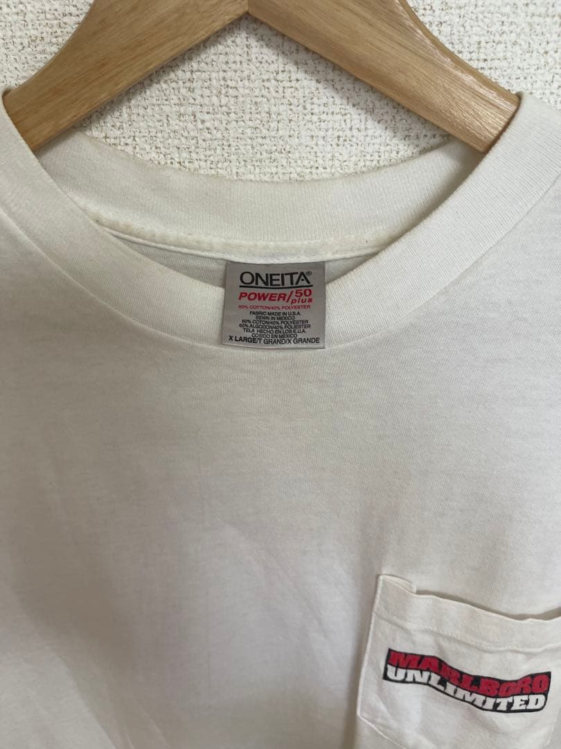 90s USA製 Marlboro マルボロ マップ プリントＴシャツ