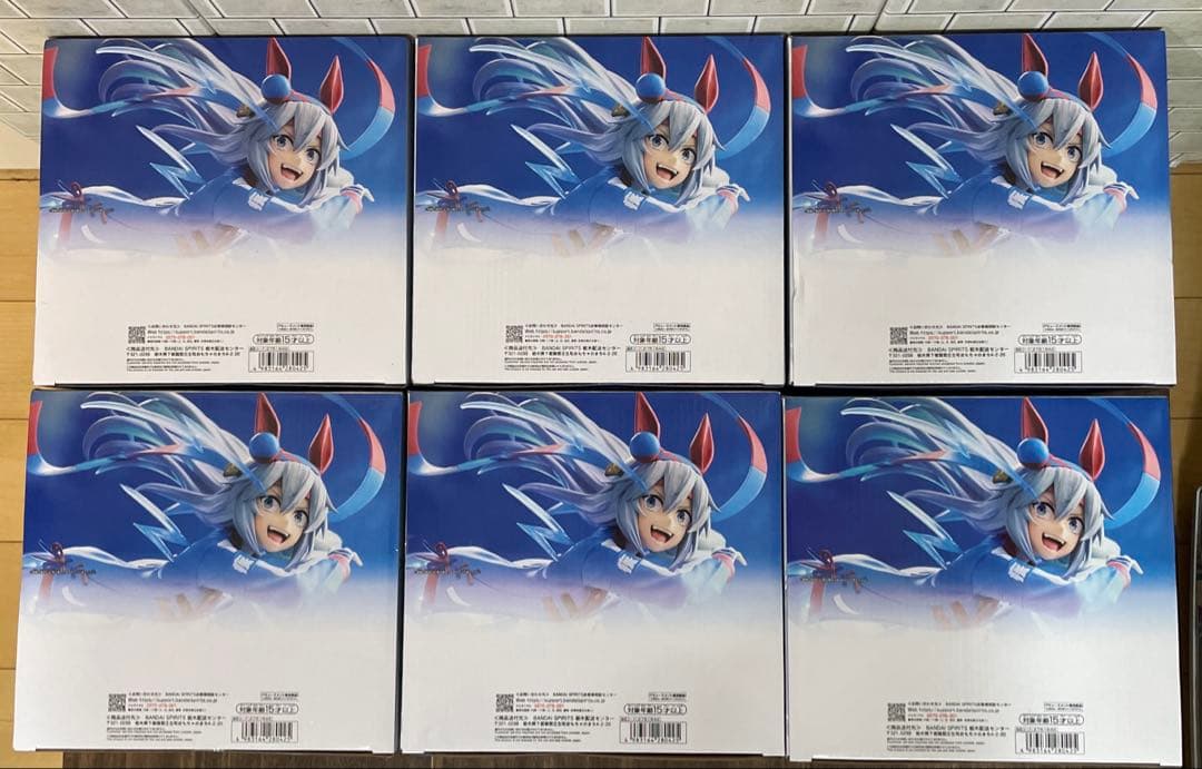 【６個セット】ウマ娘 シンデレラグレイ タマモクロス フィギュア