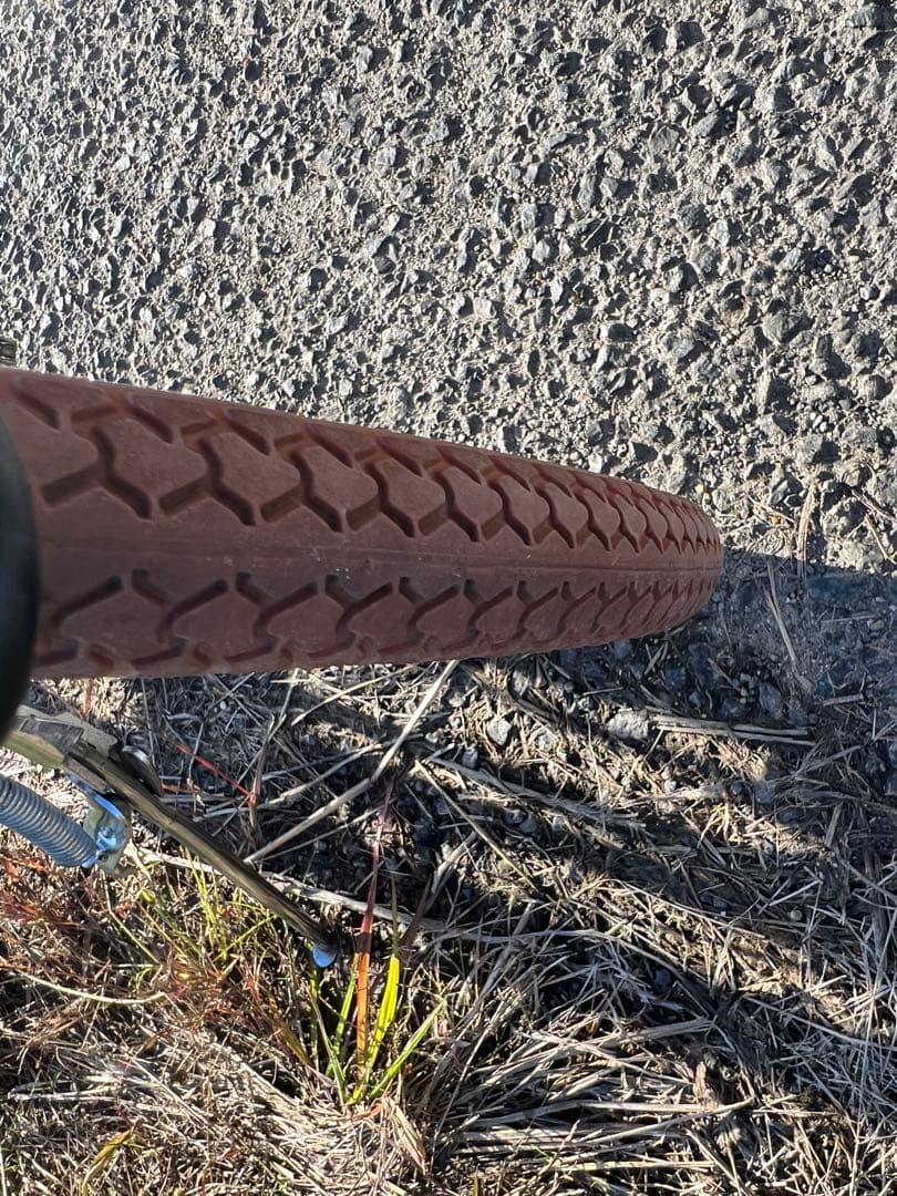 名古屋市内お届け無料22インチジュニアサイクル青い子供用自転車 バスケット付き