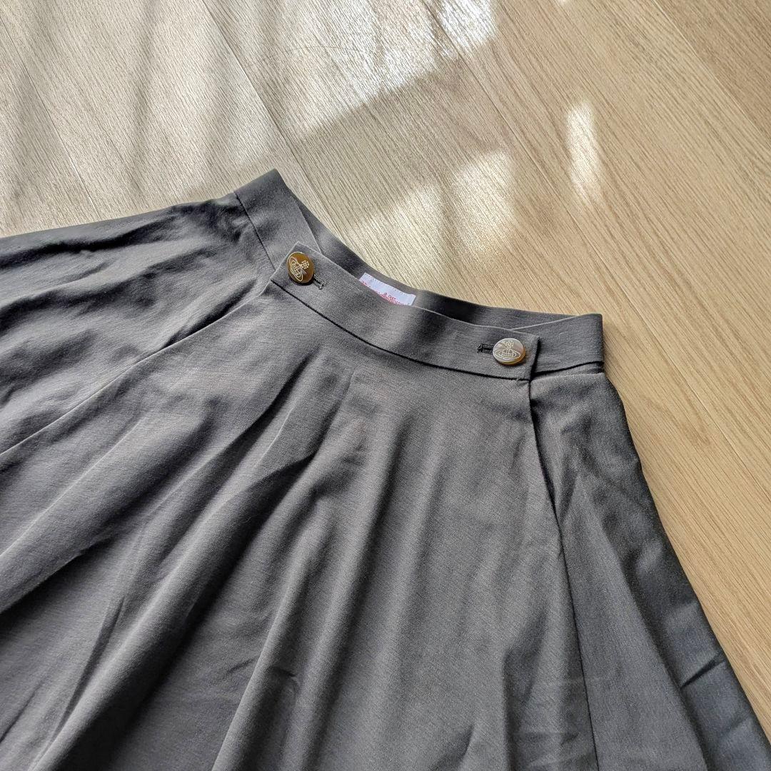 ✨美品✨ヴィヴィアンウエストウッド オーブボタン フレアスカート