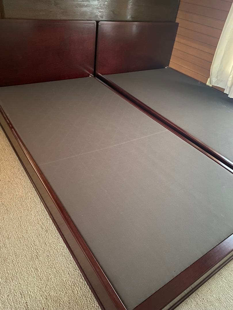 美品　シングルベッド　日本ベッド