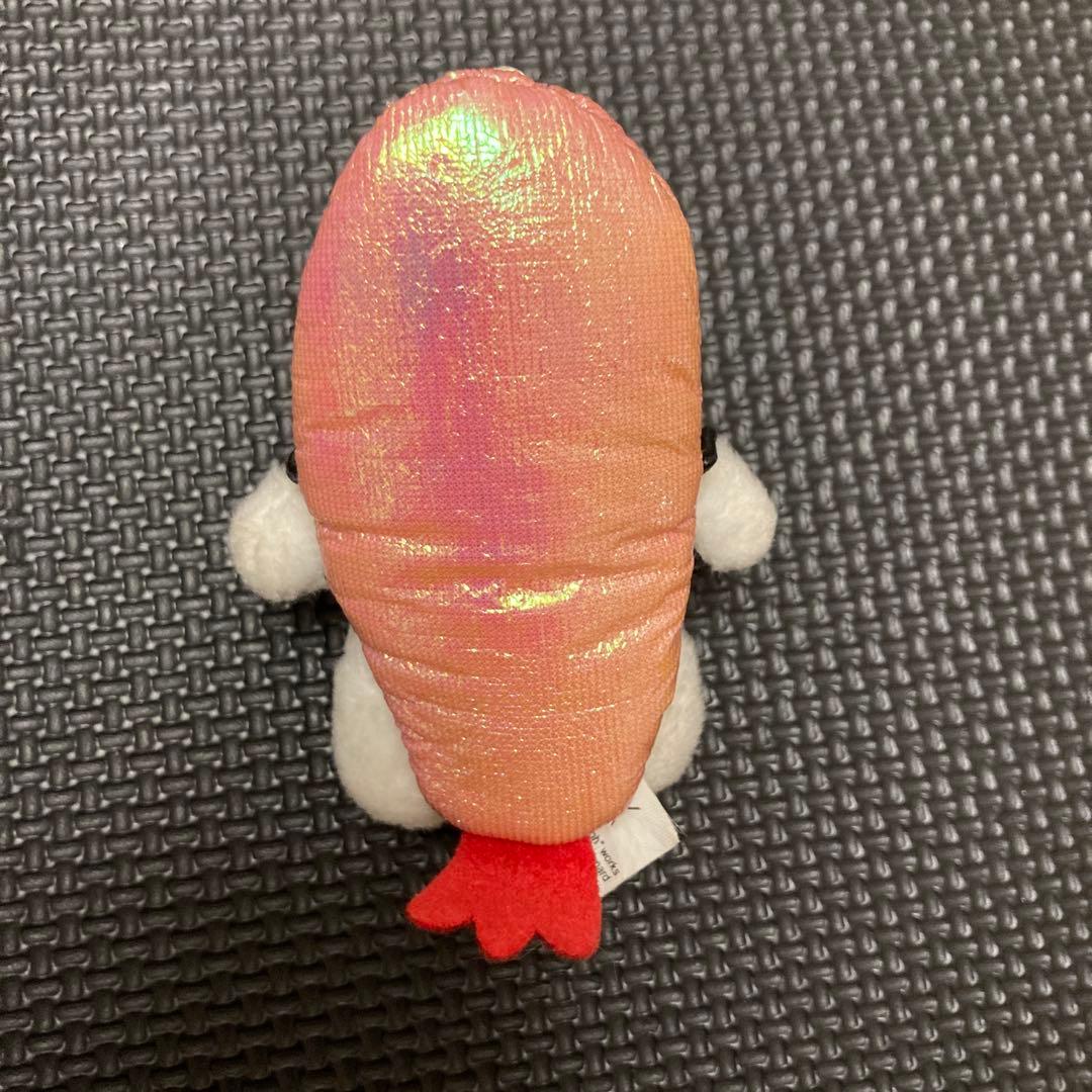 くまのプーさん　ぬいぐるみ　マスコット　寿司　　エビ