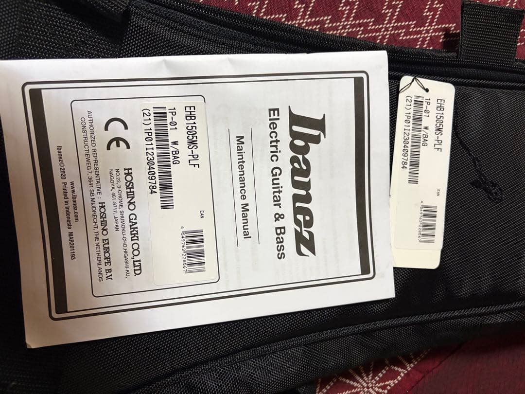 あ*ふ様 Ibanez EHB1505MS PLF 5弦ベース