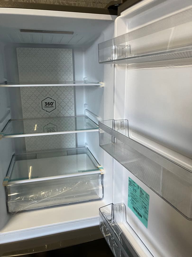 即購入可⭕️Haier／シルバー 2ドア冷蔵庫 270L