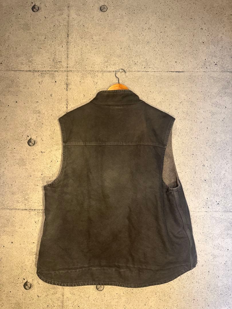 Carhartt ベスト ボアフリース ベスト ダックベスト ブラック XL
