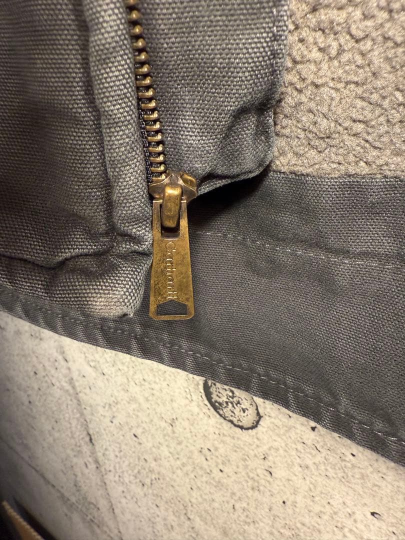 Carhartt ベスト ボアフリース ベスト ダックベスト ブラック XL