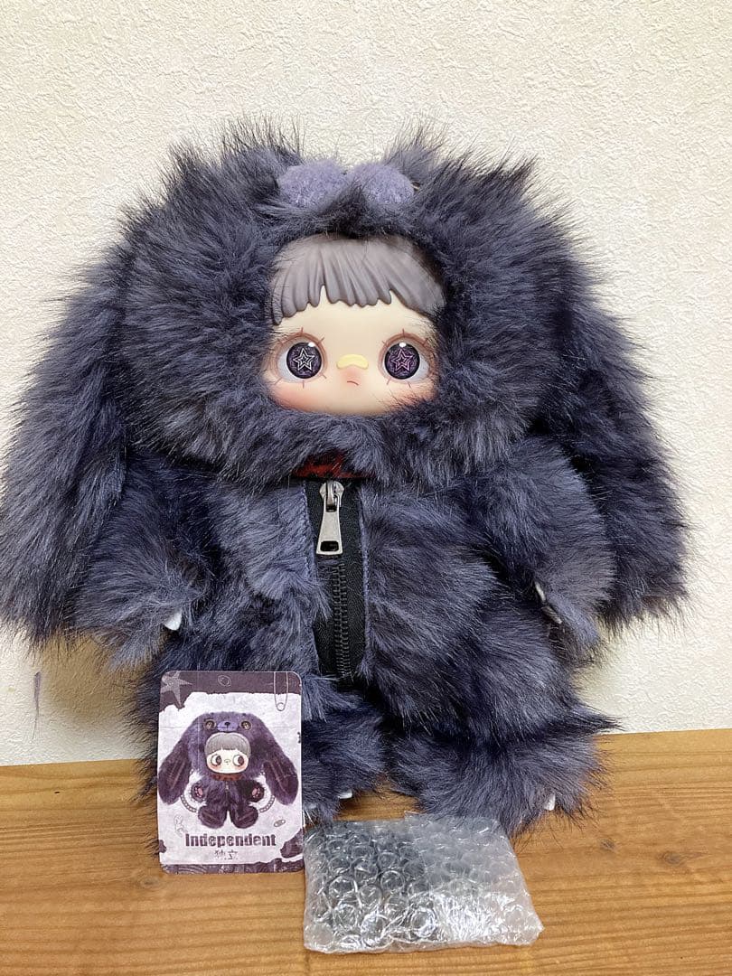 MayMei 霉霉 反逆ぬいぐるみシリーズ メイメイ 400％ 紫　バッグ