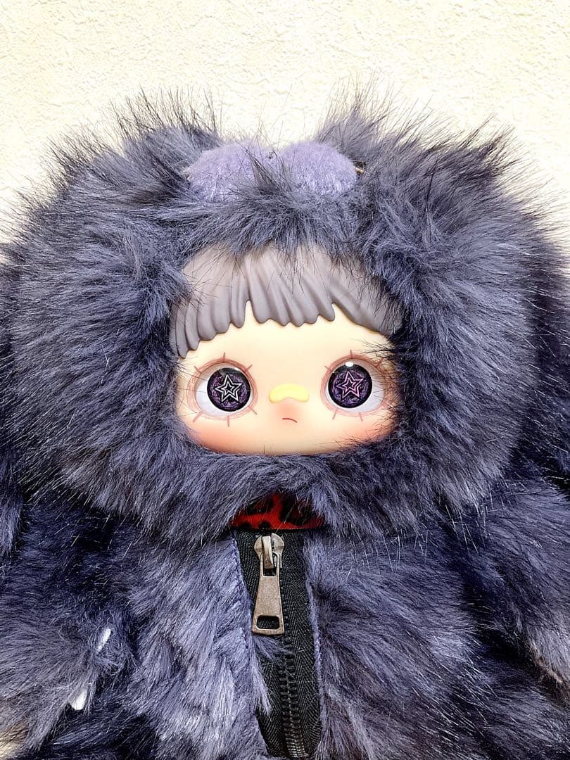 MayMei 霉霉 反逆ぬいぐるみシリーズ メイメイ 400％ 紫　バッグ