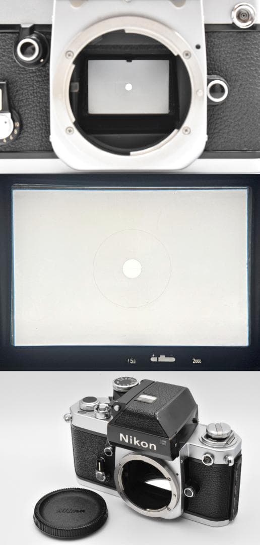 Nikon F2 ボディ シルバー モルト綺麗