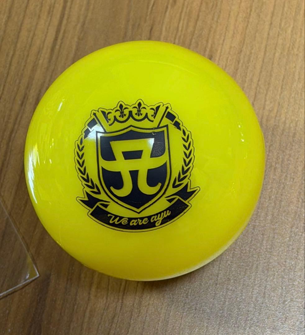 浜崎あゆみ　カウントダウンライブ ボール　黄色