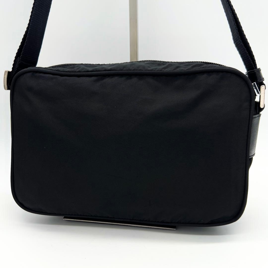 美品✨ プラダ ショルダーバッグ カメラバッグ テスート ナイロン ブラック 黒