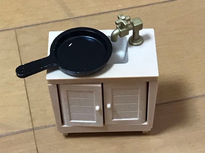 シルバニア　初期　デラックスハウス（はしご付）　家具11点セット