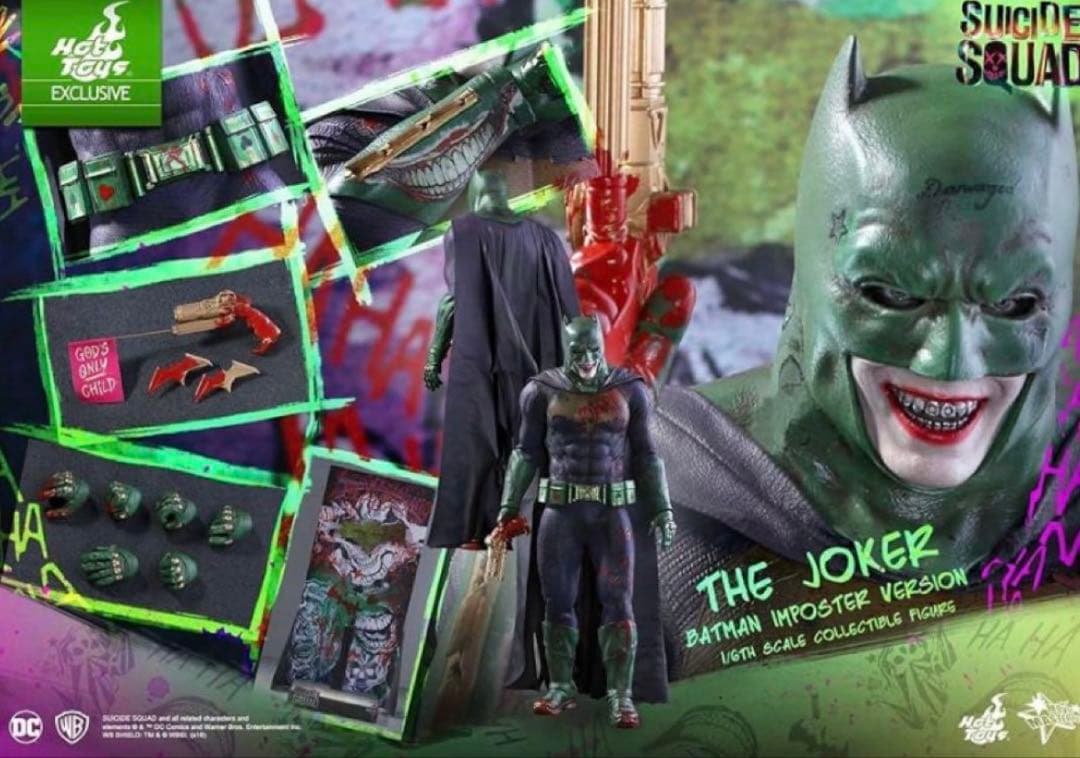 【レア/限定】ホットトイズ ジョーカー バットマンインポスター版Hot Toys