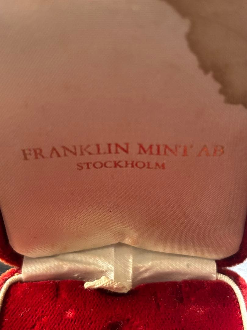 フランクリンミント  シルバー925/1000 24メッキ