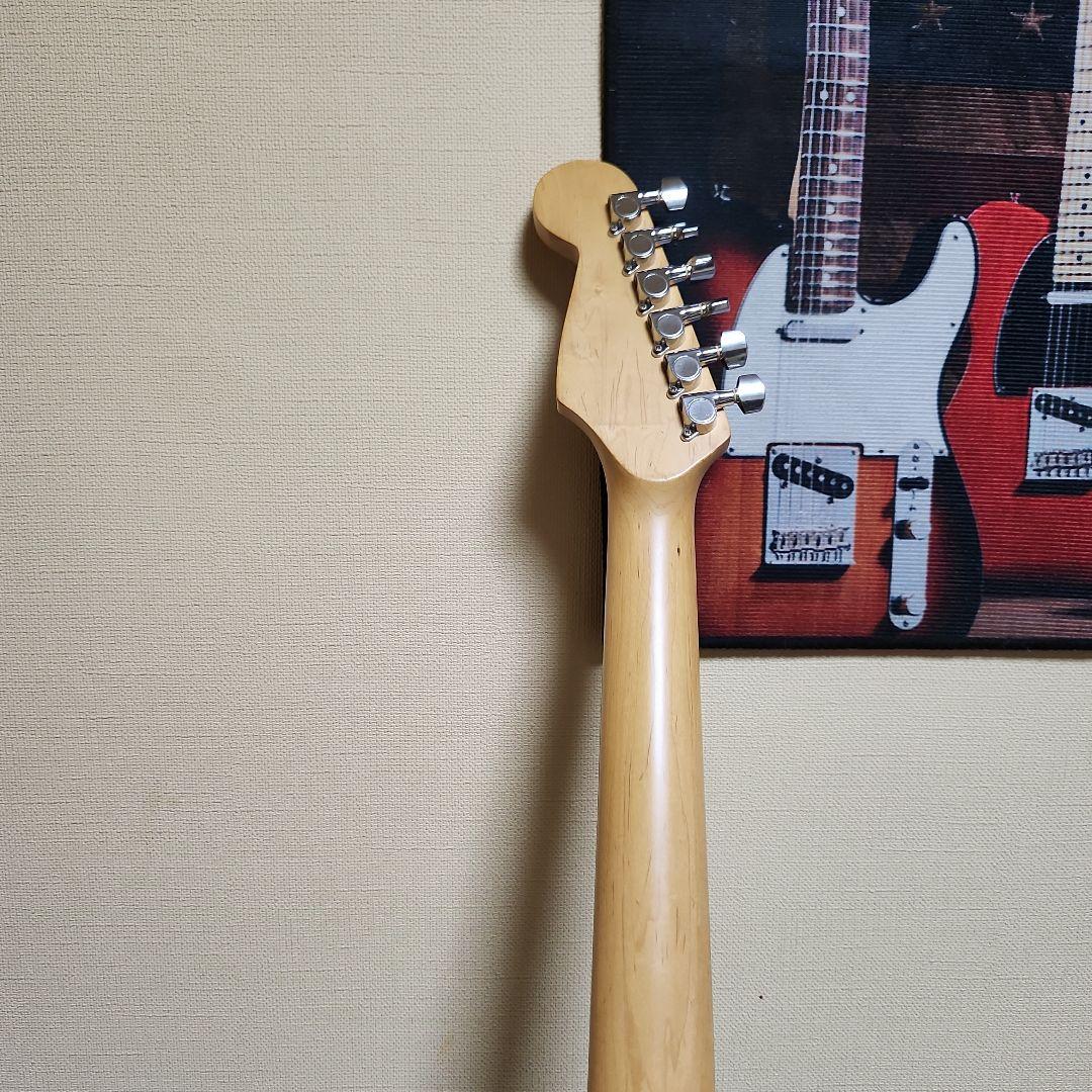 週末セール分解整備済みFender homage ストラトタイプ ワインバースト
