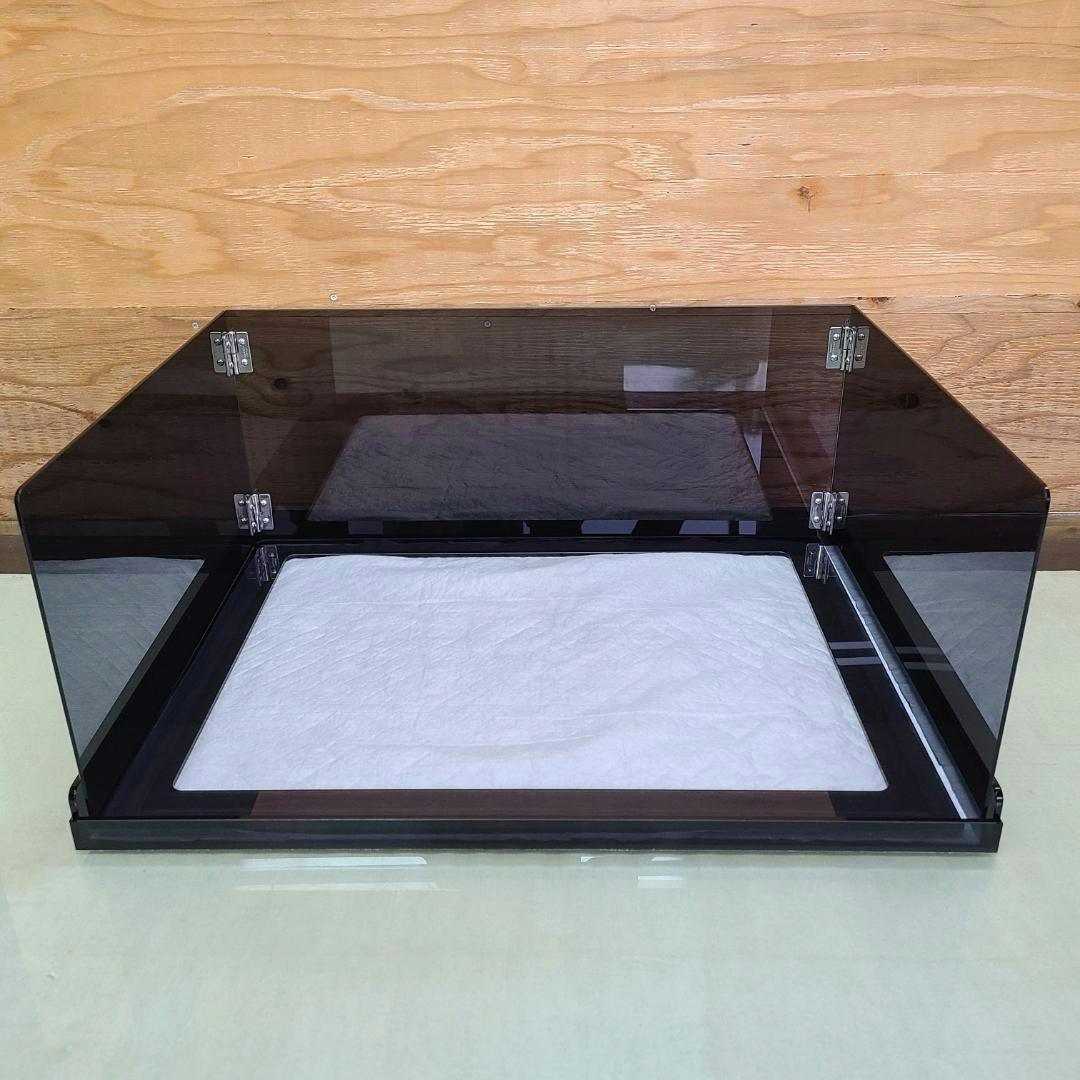 ペットアクリルトイレトレー DAIHUKUtype(W) ※飛散ガード付き