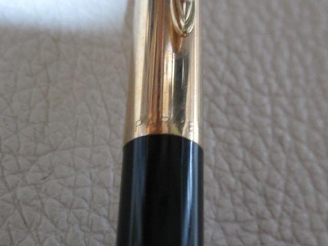 ◆美品 1940年代 米国製！パーカー 金キャップ 黒軸 ペンシル芯0.9ｍｍ