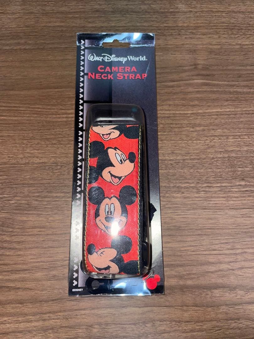 WDW ディズニーカメラストラップ(ミッキーマウス)