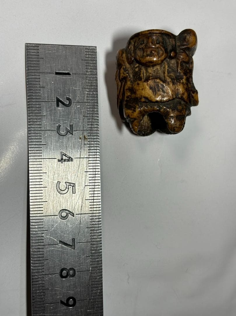 七福神　根付け　アンティーク　b