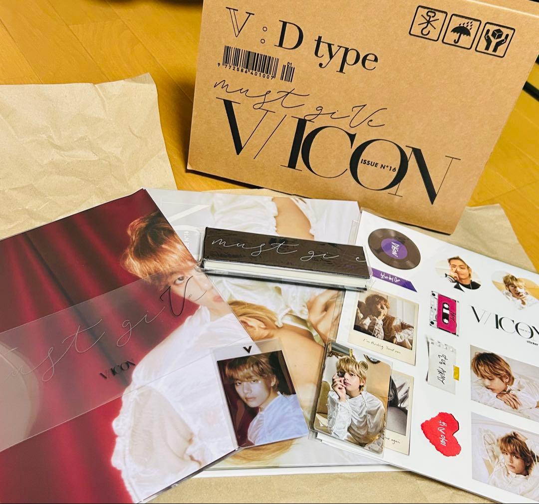 bts v 写真集　VICON【全4タイプ】