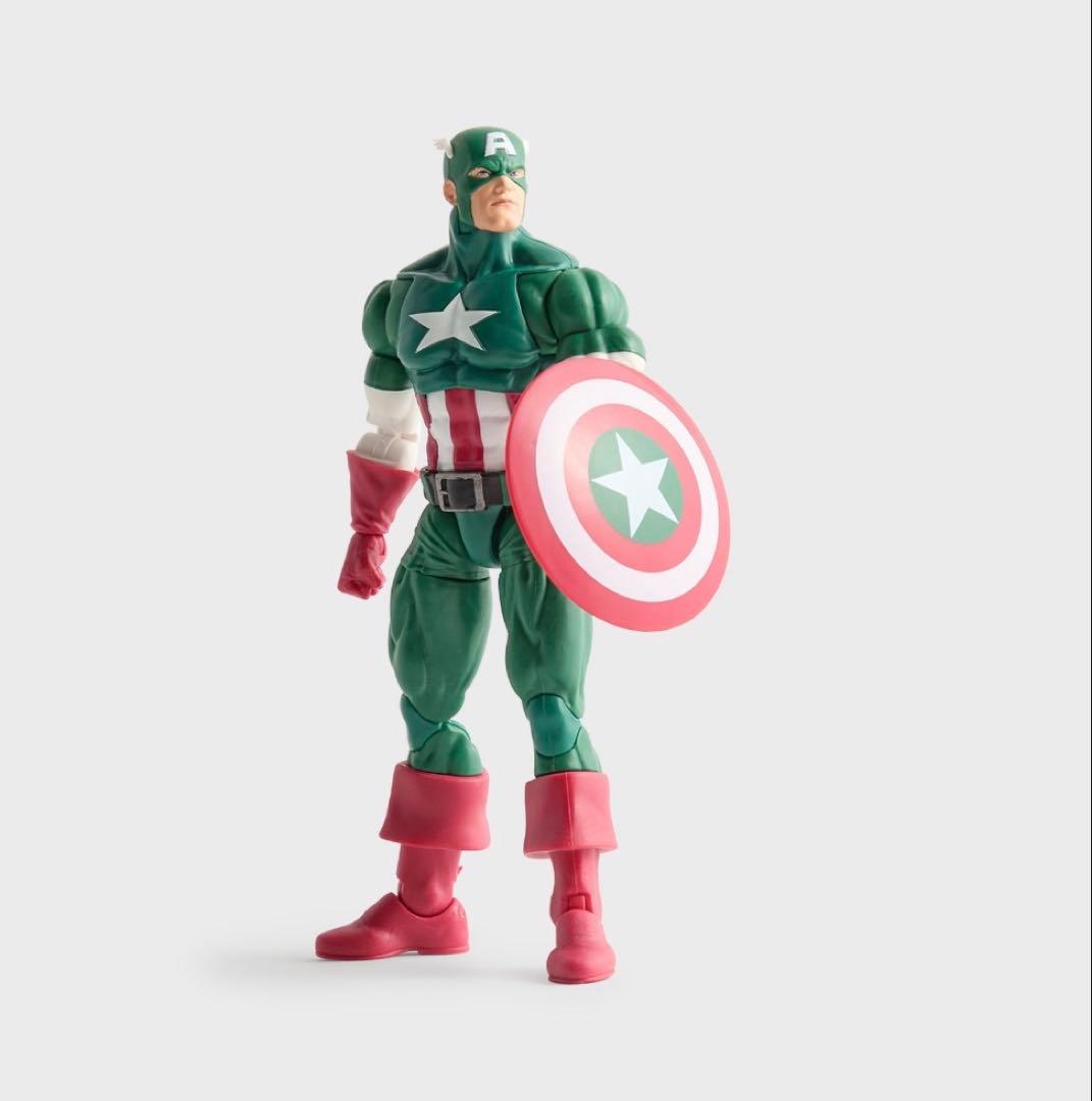 KITH マーベル カプコン フィギュア キャプテンアメリカ Marvel Ca