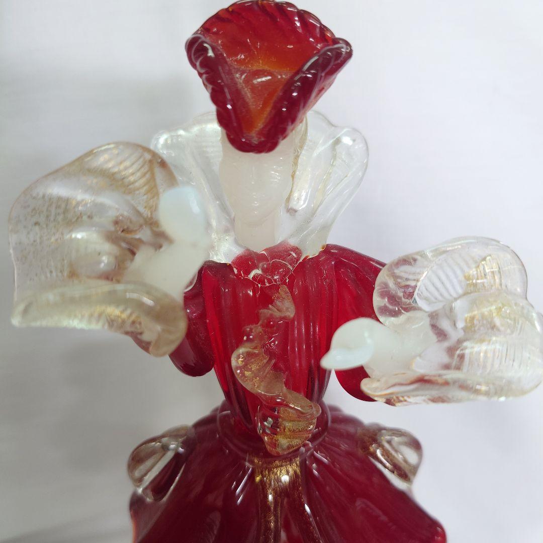 ベネチアングラス人形 ペア