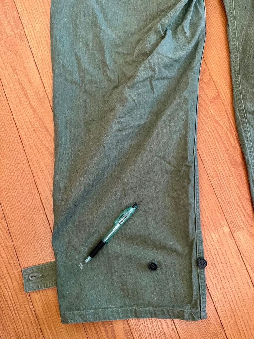 40's U.S.ARMY OD HBT オールインワン つなぎ M1938軍曹