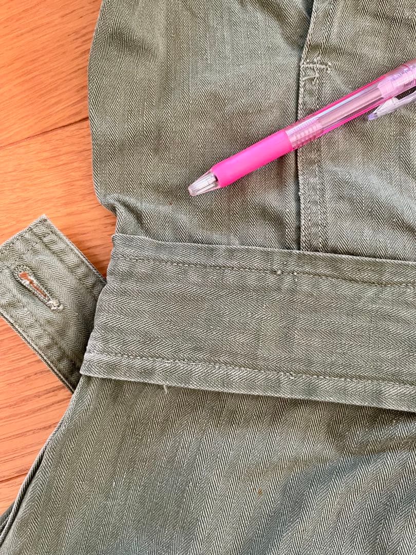 40's U.S.ARMY OD HBT オールインワン つなぎ M1938軍曹