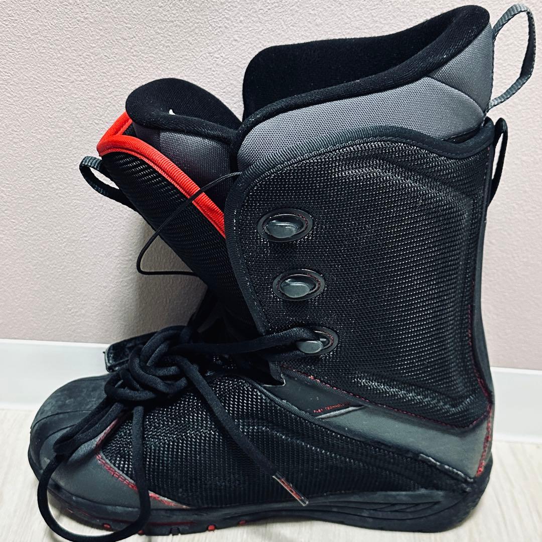 バートン RIDE BOOT MFG スノーボードブーツ ブラック/レッド 27